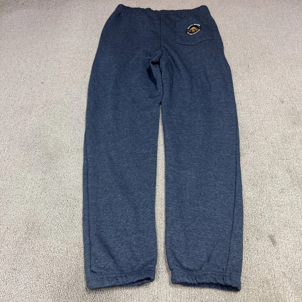 Eddie Bauer Joggers Blue Elastic Waist Pockets Men’s Size Small